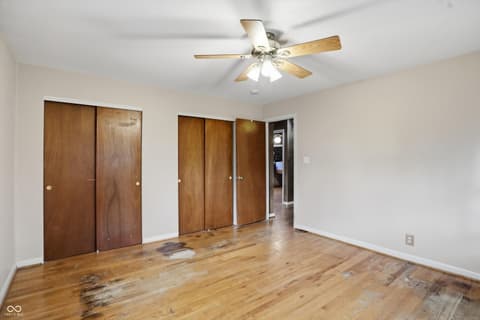 Bedroom at 6433 Lakeland Boulevard, Indianapolis, IN