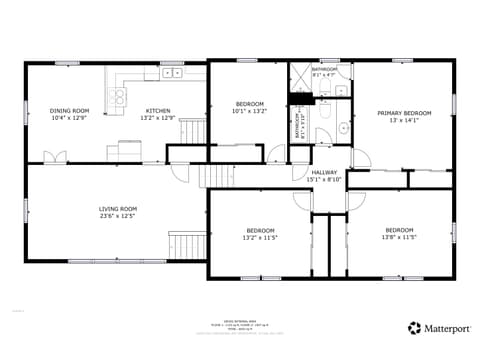 Floor Plan — 6433 Lakeland Boulevard, Indianapolis, IN