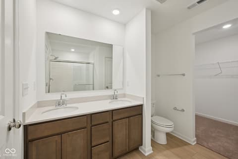 Bathroom at 2674 Prism Way, Plainfield, IN