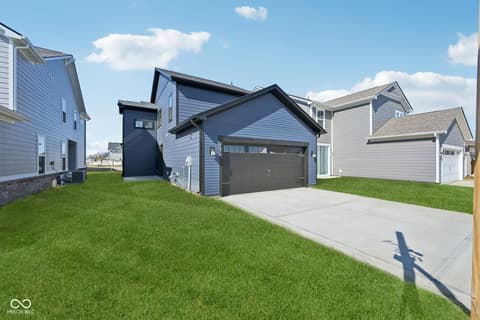 Front exterior at 2674 Prism Way, Plainfield, IN