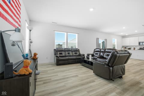 Living room at 2755 Larch Avenue, Greenwood, IN