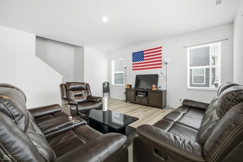Living room at 2755 Larch Avenue, Greenwood, IN
