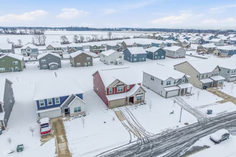 Aerial view at 2755 Larch Avenue, Greenwood, IN