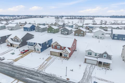 Aerial view at 2755 Larch Avenue, Greenwood, IN