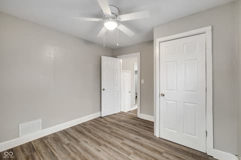 Bedroom at 330 N Bradley Avenue, Indianapolis, IN