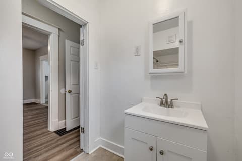 Bathroom at 330 N Bradley Avenue, Indianapolis, IN