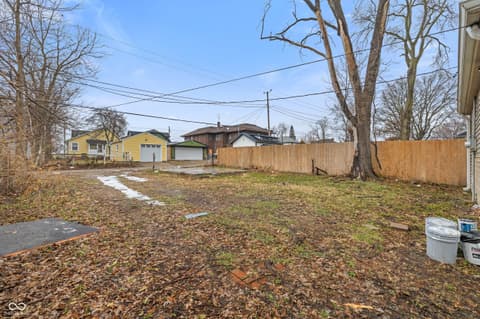 Yard at 330 N Bradley Avenue, Indianapolis, IN