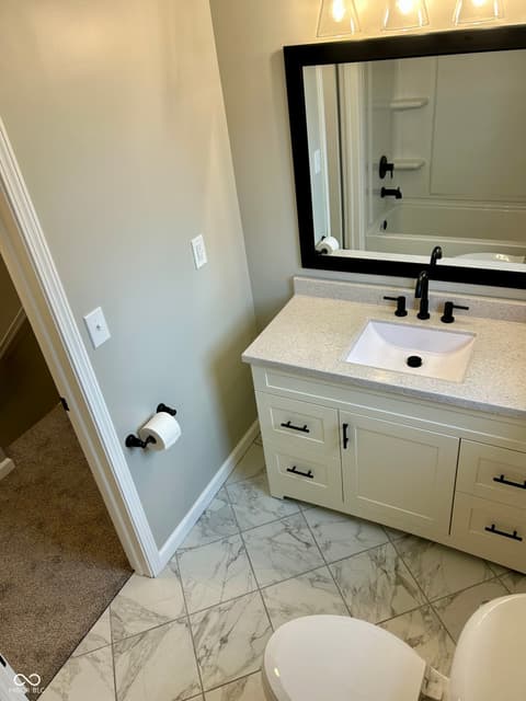 Bathroom at 728 E County Road 100 N, Frankfort, IN