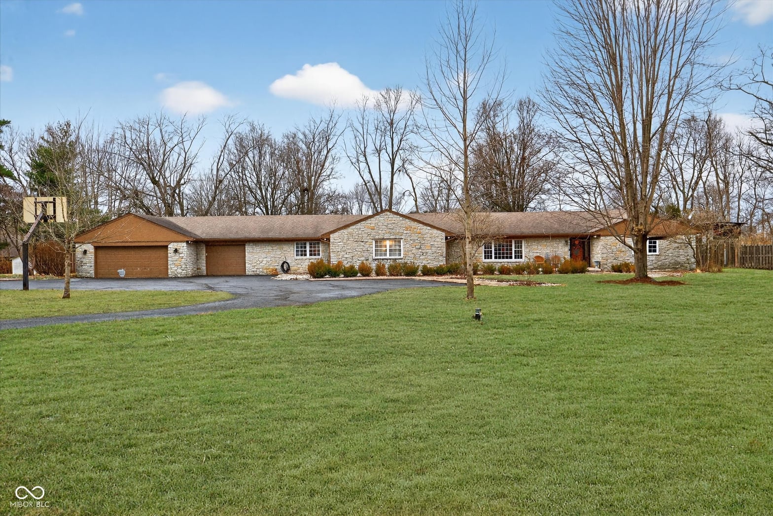 Front exterior at 9641 Hamilton Hills Drive, Fishers, IN