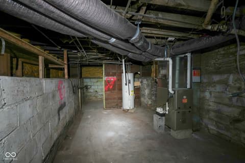 Basement at 406 W 6th Street, Anderson, IN
