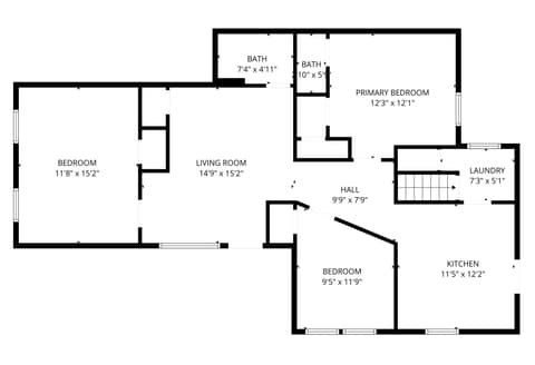 Floor Plan — 406 W 6th Street, Anderson, IN