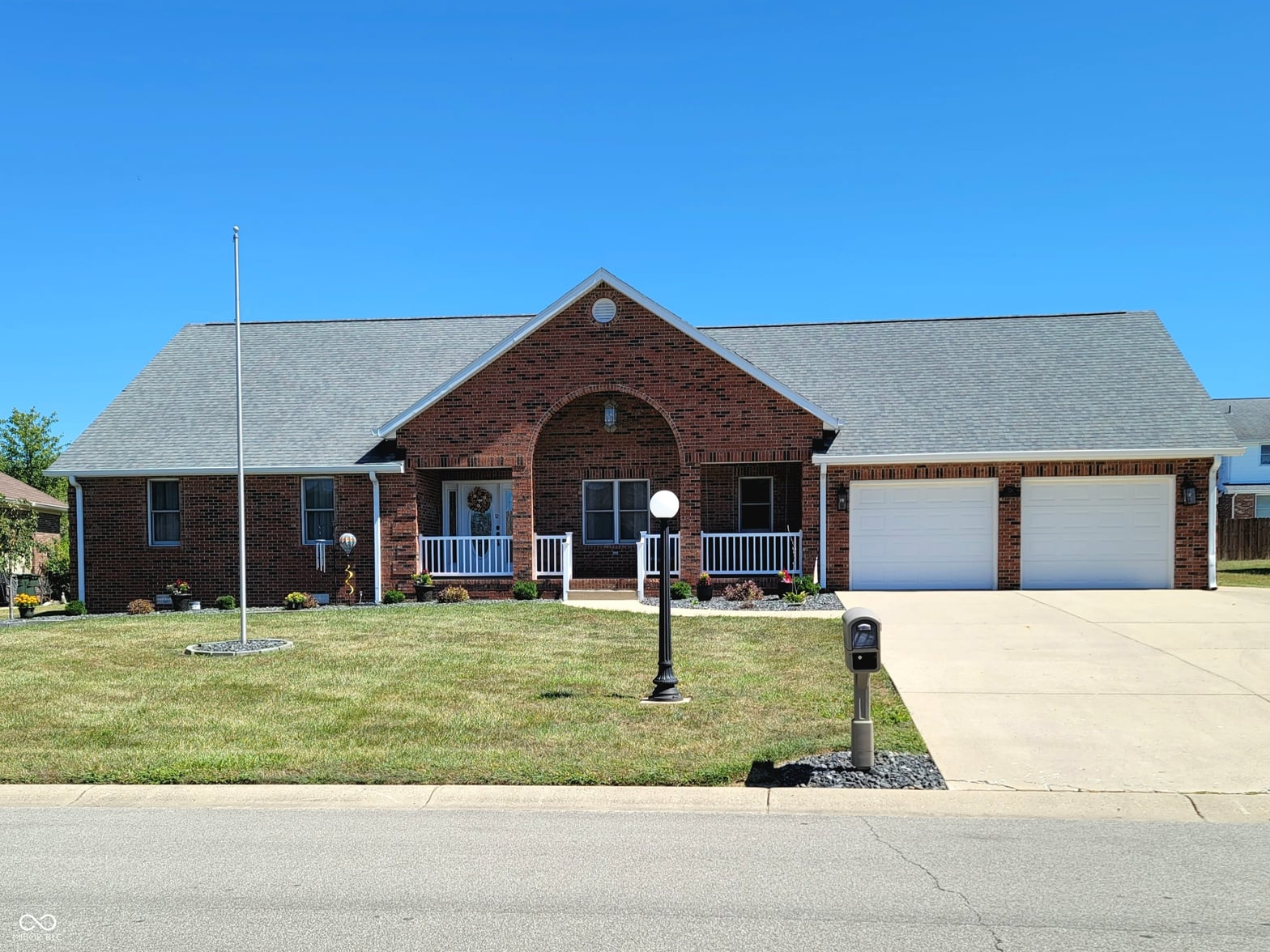 Front exterior at 726 S Jordan Drive, Greensburg, IN