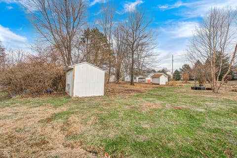 Yard at 1734 S County Road 1050 E, Indianapolis, IN