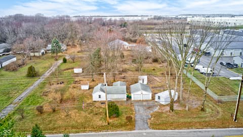 Aerial view at 1734 S County Road 1050 E, Indianapolis, IN