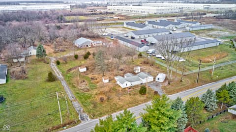 Aerial view at 1734 S County Road 1050 E, Indianapolis, IN