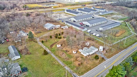 Aerial view at 1734 S County Road 1050 E, Indianapolis, IN