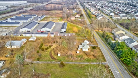 Aerial view at 1734 S County Road 1050 E, Indianapolis, IN