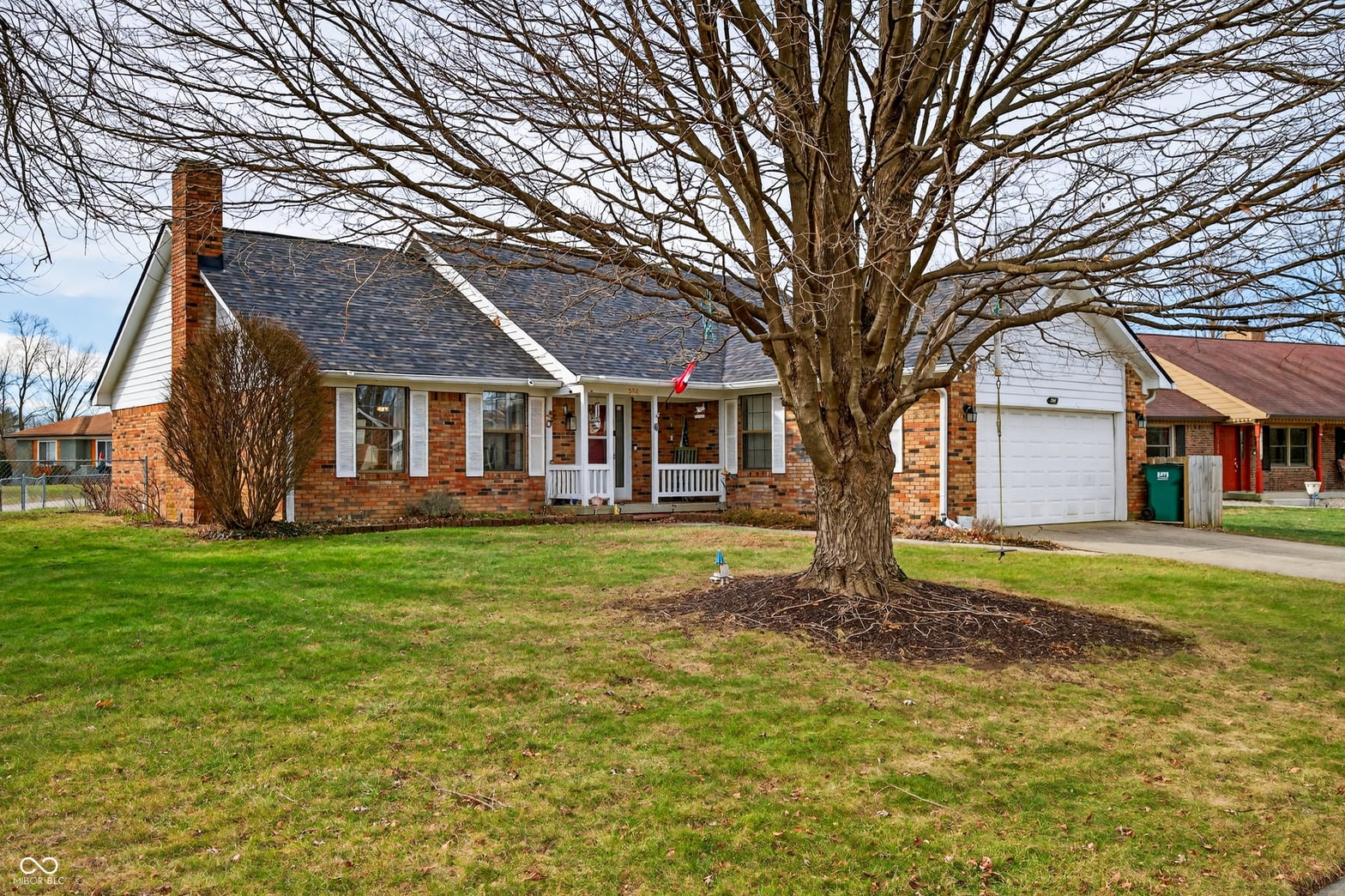 Front exterior at 506 Galahad Drive, Franklin, IN