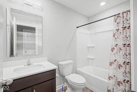 Bathroom at 379 Oakswept Way, Greenfield, IN