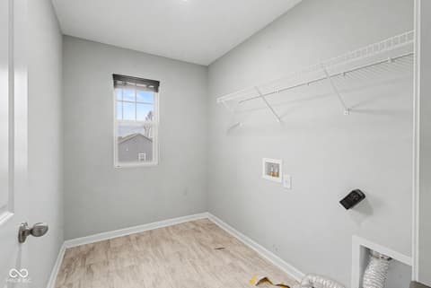 Laundry room at 379 Oakswept Way, Greenfield, IN