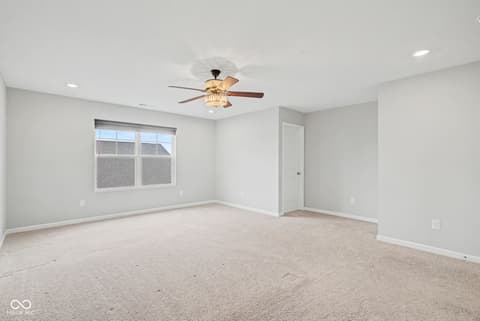 Primary bedroom at 379 Oakswept Way, Greenfield, IN