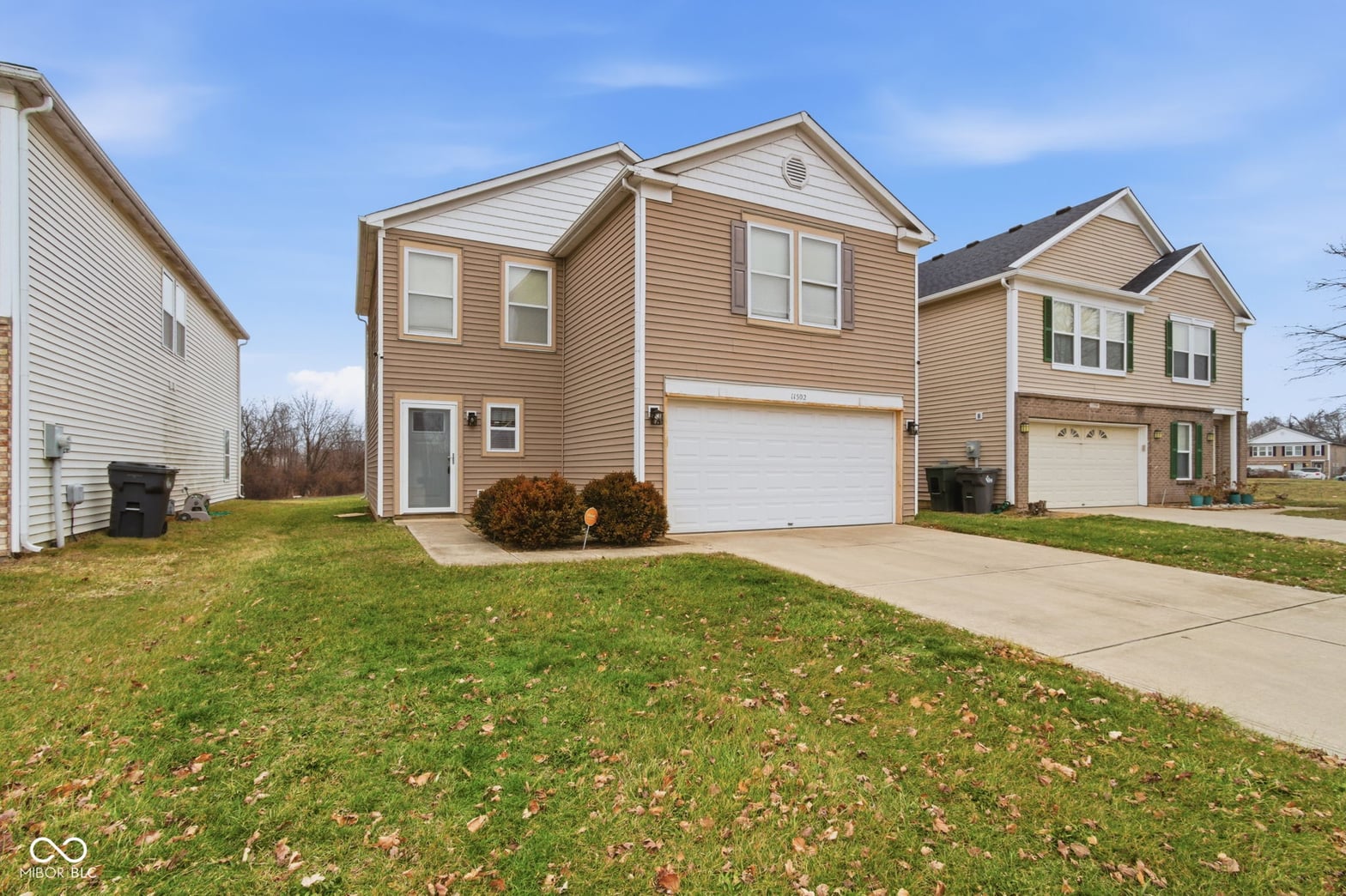 Front exterior at 11502 Presidio Drive, Indianapolis, IN
