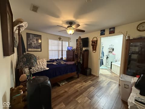 Primary bedroom at 2154 Hornettown Road, Morgantown, IN