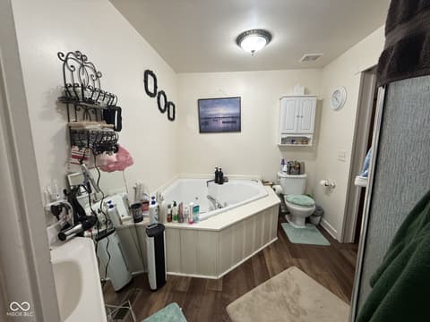 Bathroom at 2154 Hornettown Road, Morgantown, IN