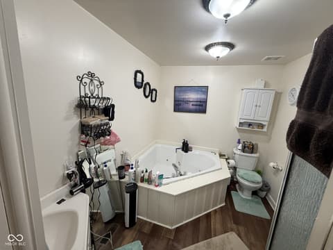 Bathroom at 2154 Hornettown Road, Morgantown, IN