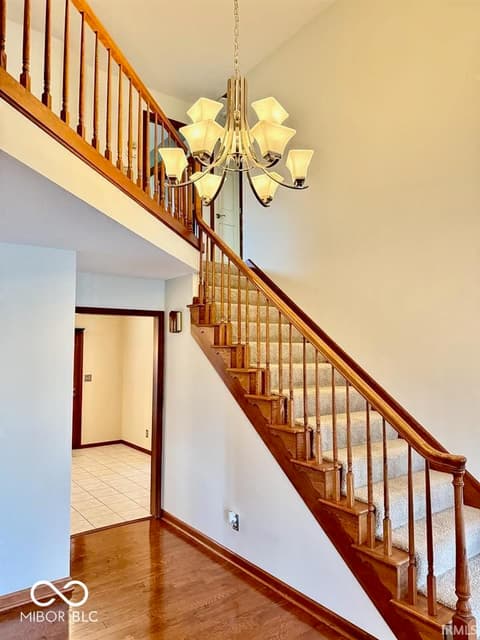 Stairs — 3901 W Allen Court, Muncie, IN