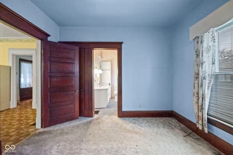 Primary bedroom at 614 N Illinois Street, Monticello, IN