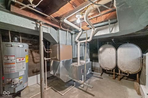 Basement at 614 N Illinois Street, Monticello, IN