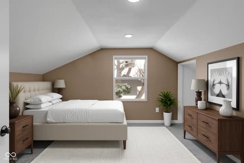 Bedroom at 2435 S D Street, Elwood, IN