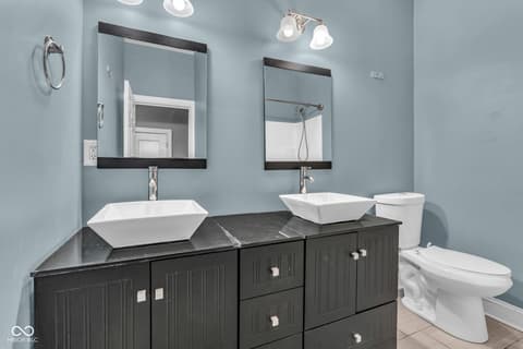 Primary bathroom at 3458 N Kenwood Avenue, Indianapolis, IN