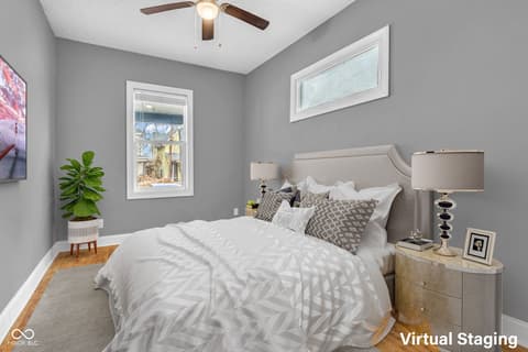 Bedroom at 3458 N Kenwood Avenue, Indianapolis, IN