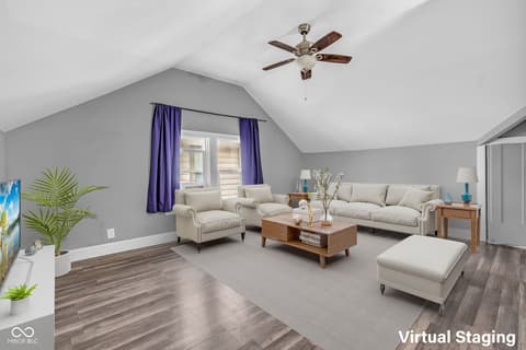 Bedroom at 3458 N Kenwood Avenue, Indianapolis, IN