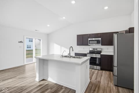 Kitchen at 296 Evening Bay Court, Pendleton, IN