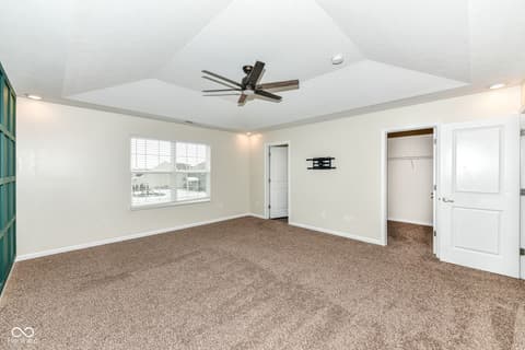 Bedroom at 5825 Sheffield Lane, Whitestown, IN