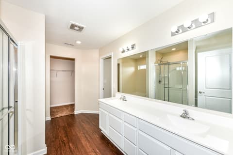 Bathroom at 5825 Sheffield Lane, Whitestown, IN
