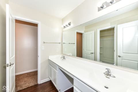 Bathroom at 5825 Sheffield Lane, Whitestown, IN
