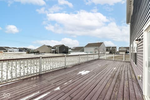 Outdoor living area at 5825 Sheffield Lane, Whitestown, IN
