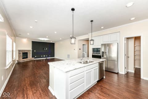 Kitchen at 5825 Sheffield Lane, Whitestown, IN
