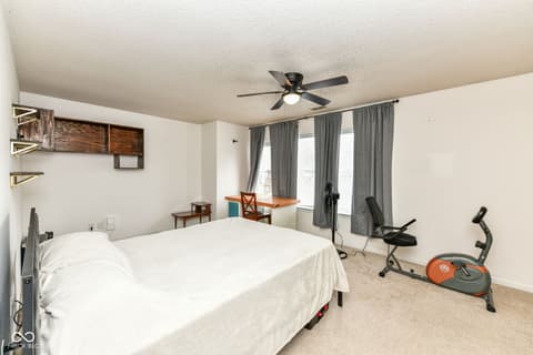Primary bedroom at 19497 Tradewinds Drive, Noblesville, IN