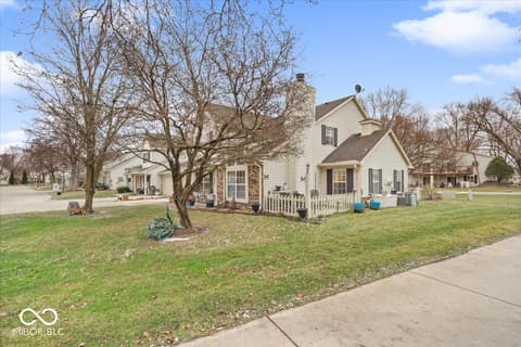 Front exterior at 7533 Castleton Farms North Drive, Indianapolis, IN