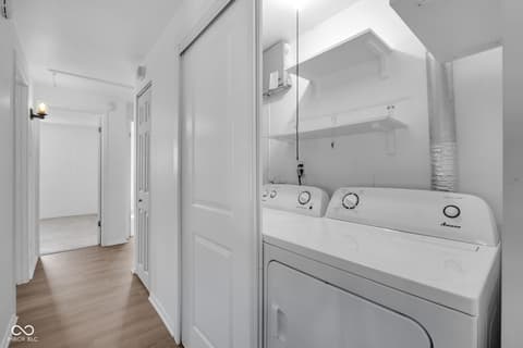 Laundry room at 5220 Sunny Meade Lane, Indianapolis, IN