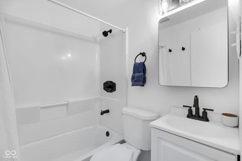 Bathroom at 5220 Sunny Meade Lane, Indianapolis, IN