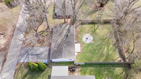 Aerial view at 5220 Sunny Meade Lane, Indianapolis, IN