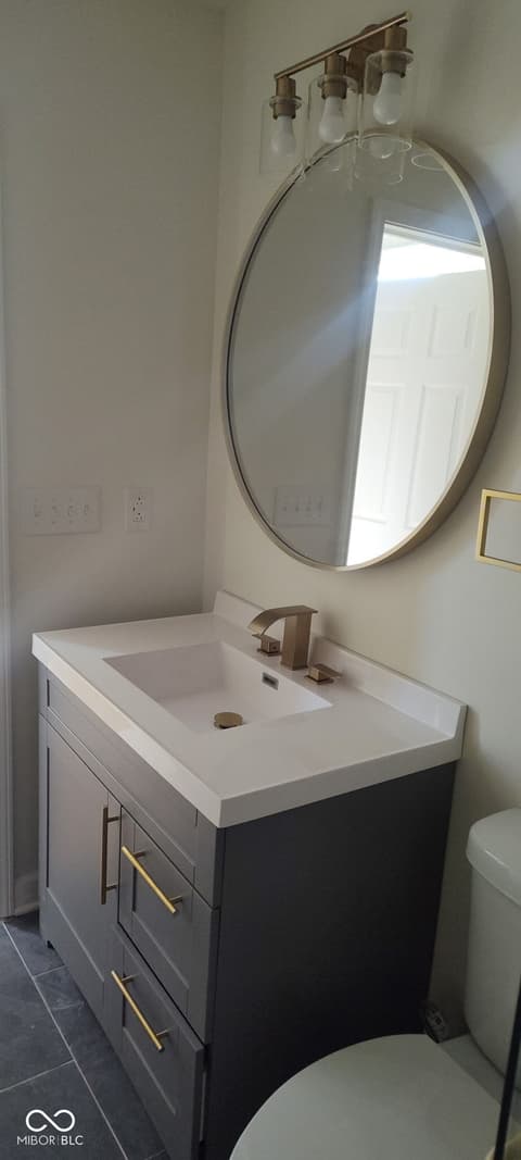 Bathroom at 1867 Singleton Street, Indianapolis, IN