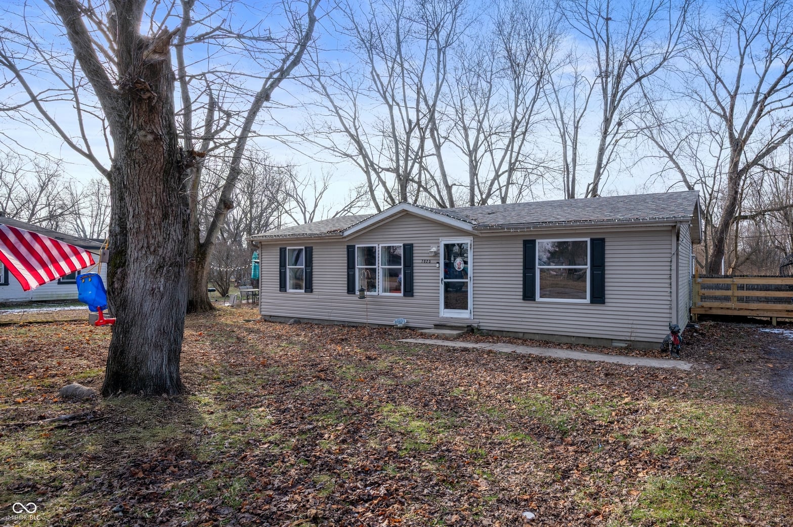 Front exterior at 7825 S Tennessee Street, Daleville, IN