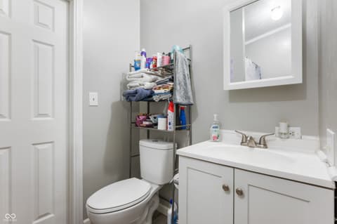 Bathroom at 7825 S Tennessee Street, Daleville, IN